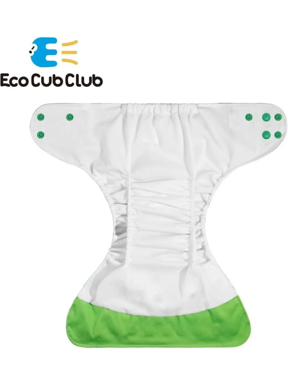 Eco-Friendly Reusable Cloth Diapers 6-Pack, Leak-Proof, Quick-Dry, Soft Inserts